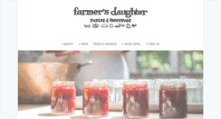 Desktop Screenshot of farmersdaughterbrand.com